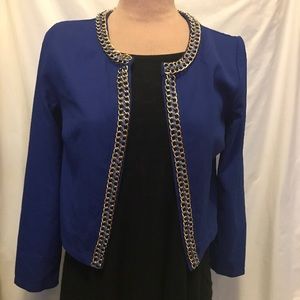 Royal blue blazer